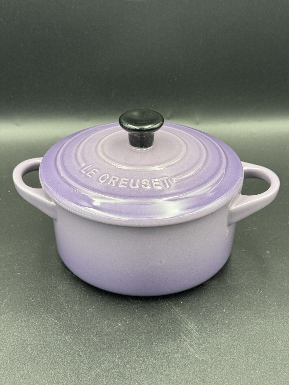 NWT Le Creuset Ultra Violet Purple 14 cm Round Cocotte – Retired Color